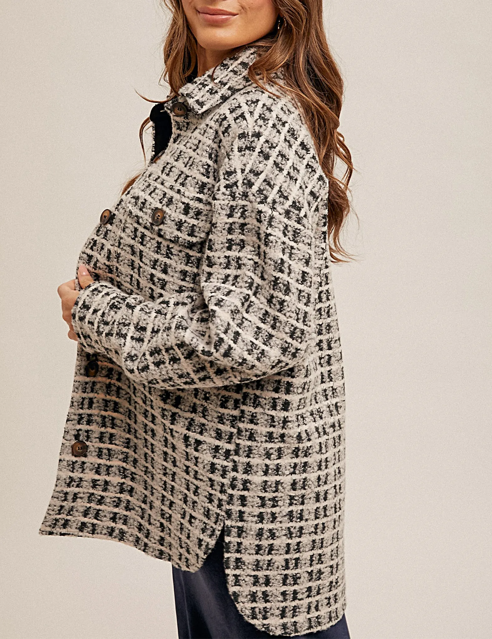 Blake Checkered Boucle Jacket