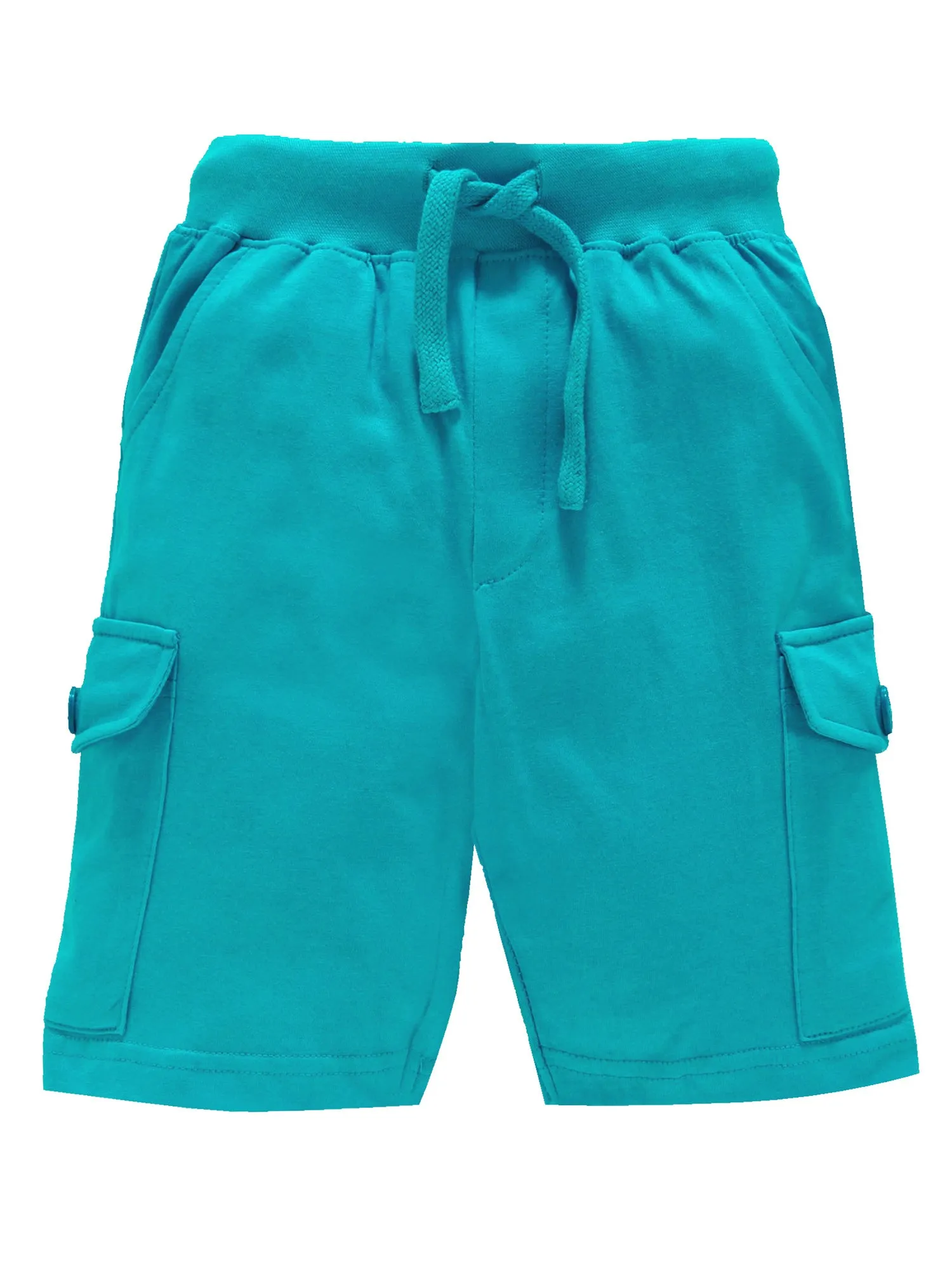 Boys Knee Length Jersey Cargo Shorts