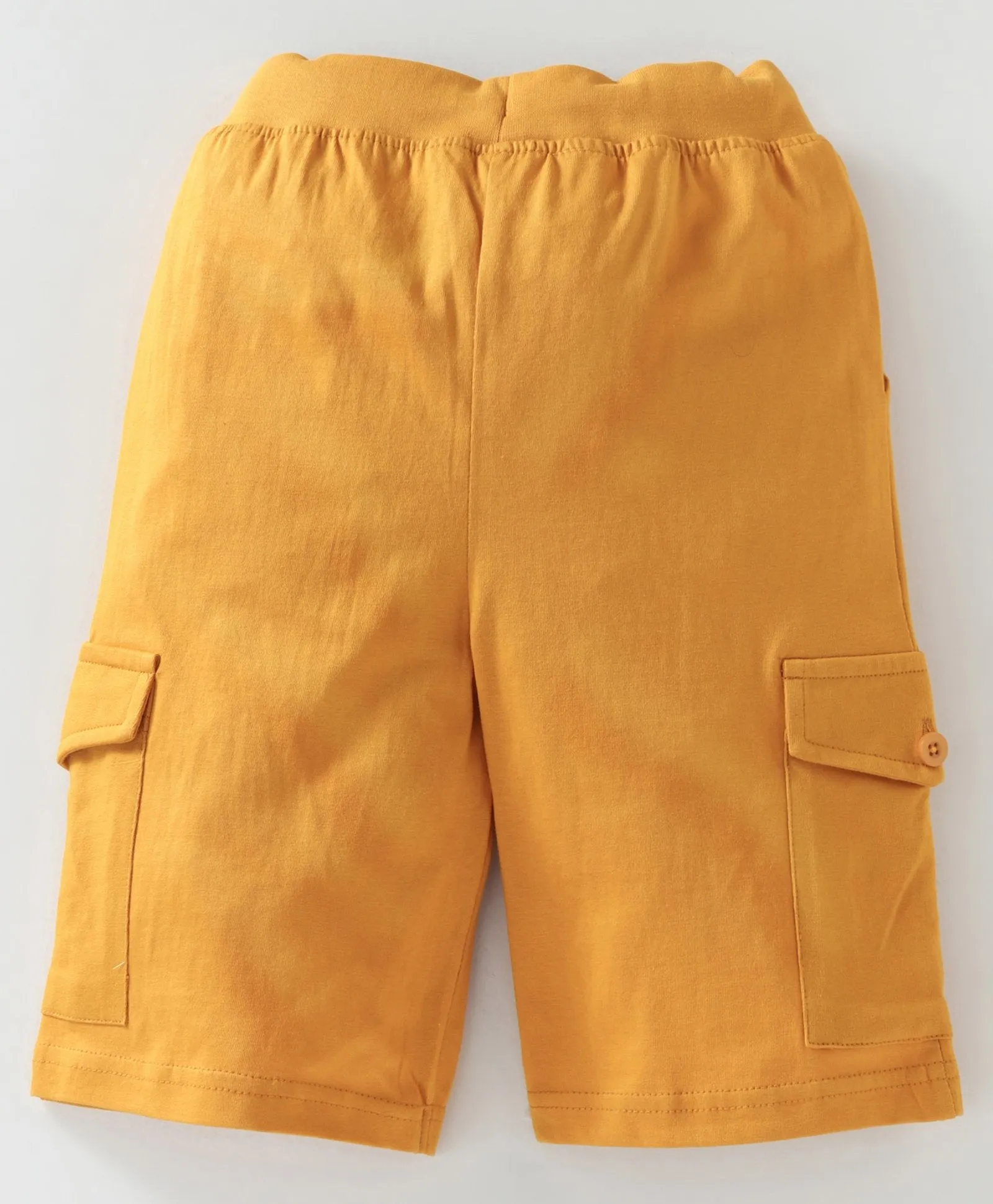 Boys Knee Length Jersey Cargo Shorts