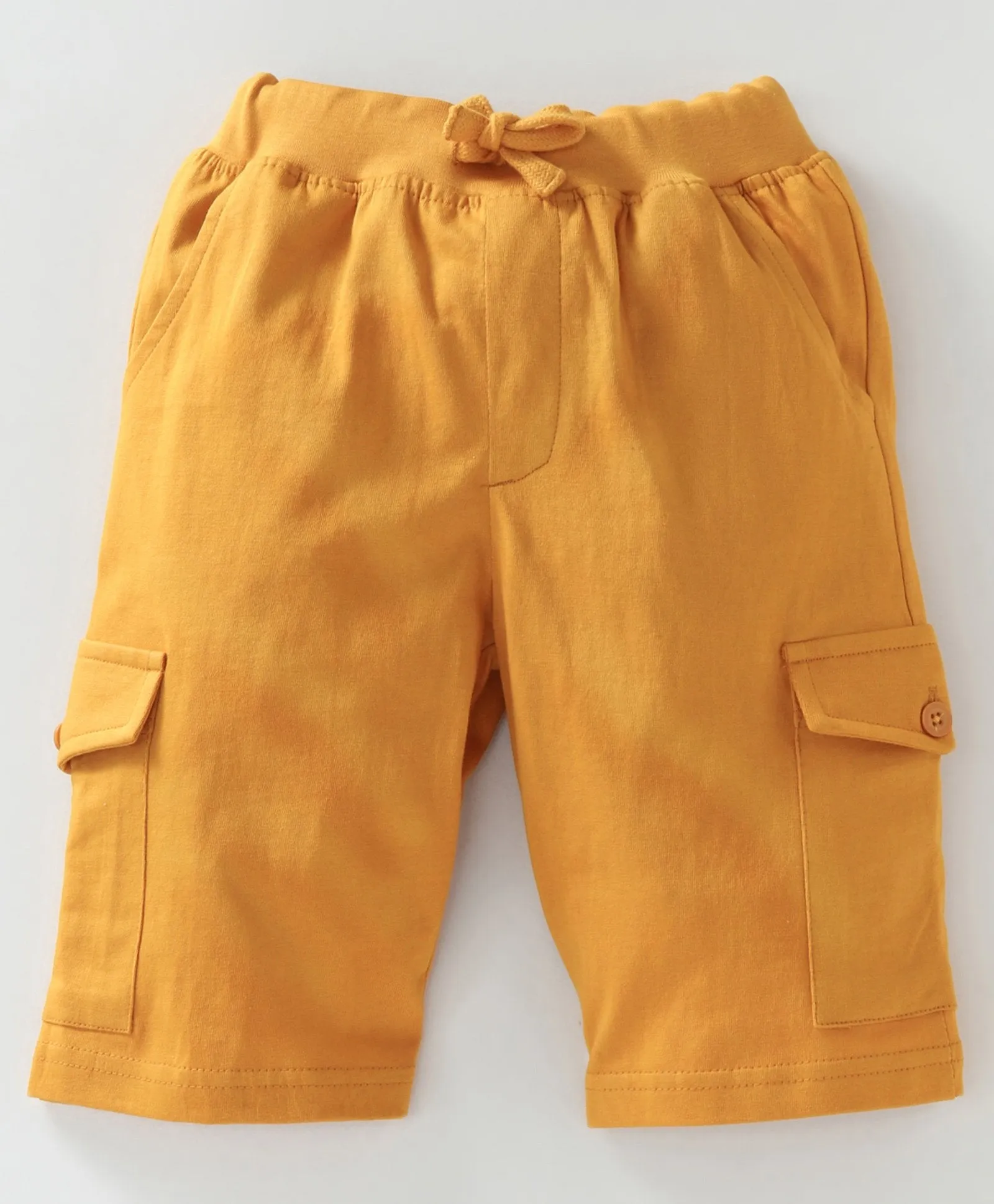 Boys Knee Length Jersey Cargo Shorts