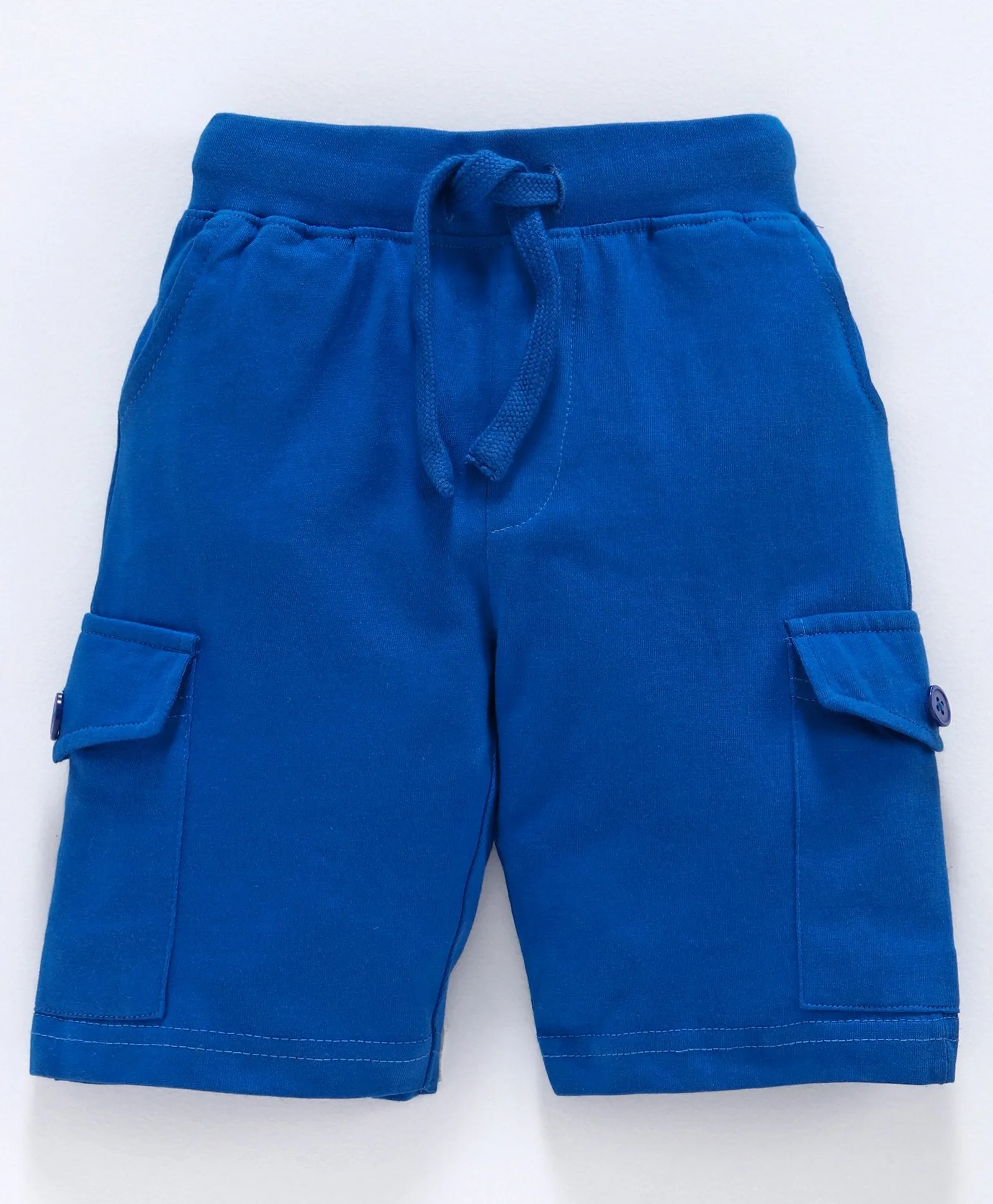 Boys Knee Length Jersey Cargo Shorts