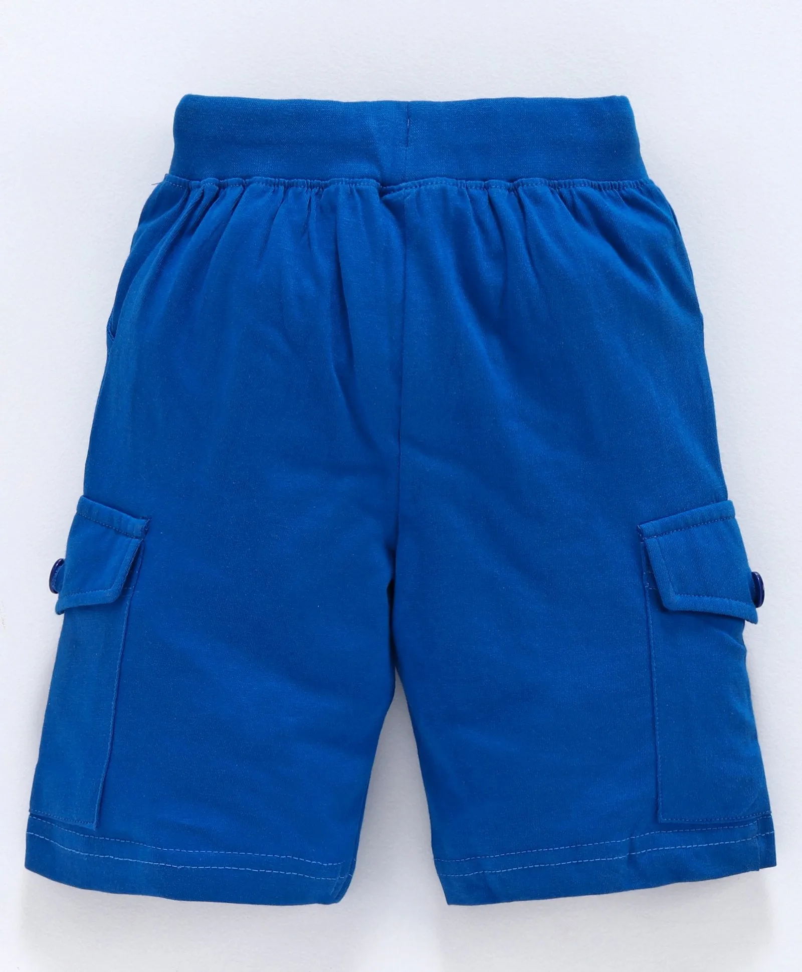 Boys Knee Length Jersey Cargo Shorts