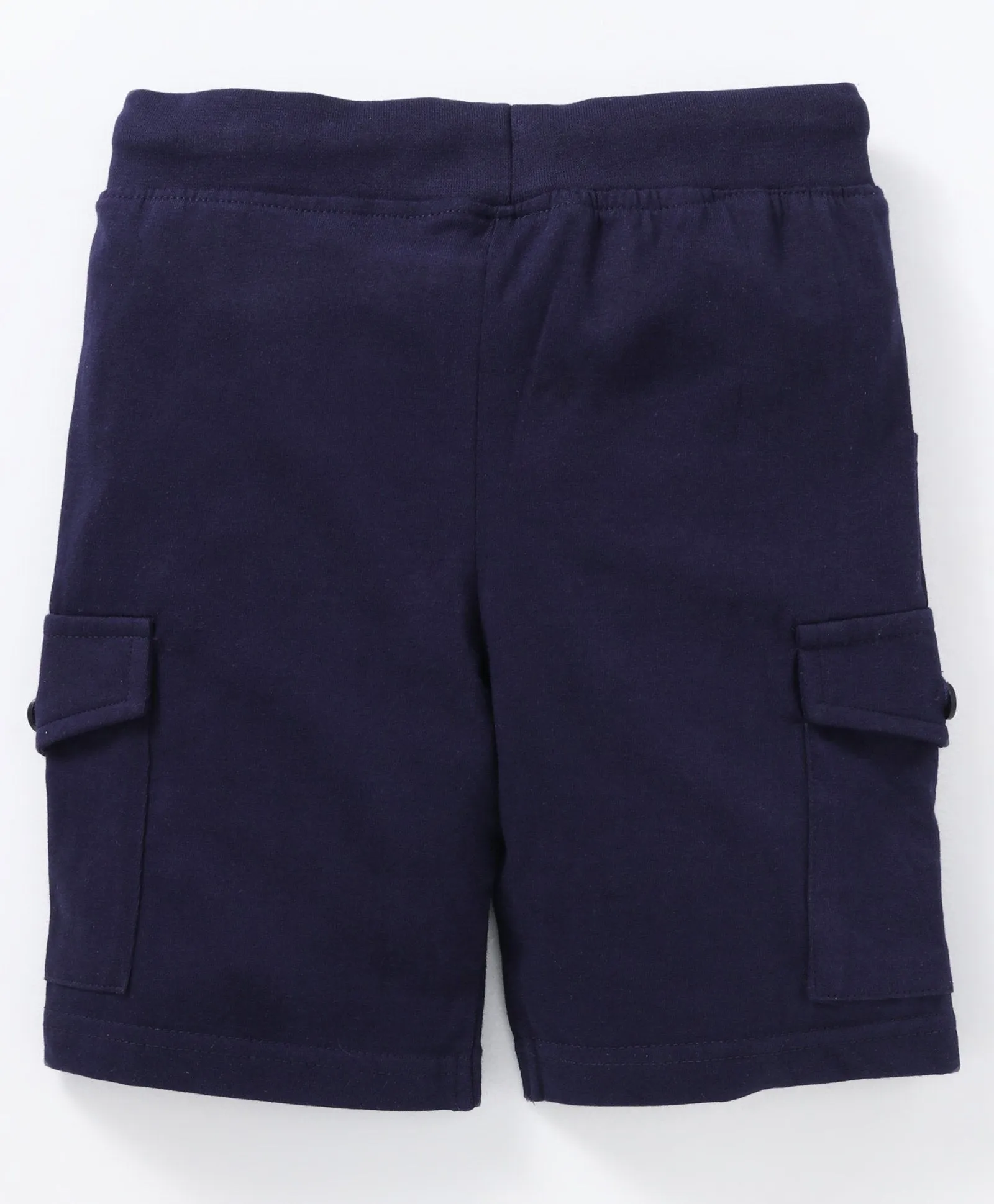 Boys Knee Length Jersey Cargo Shorts