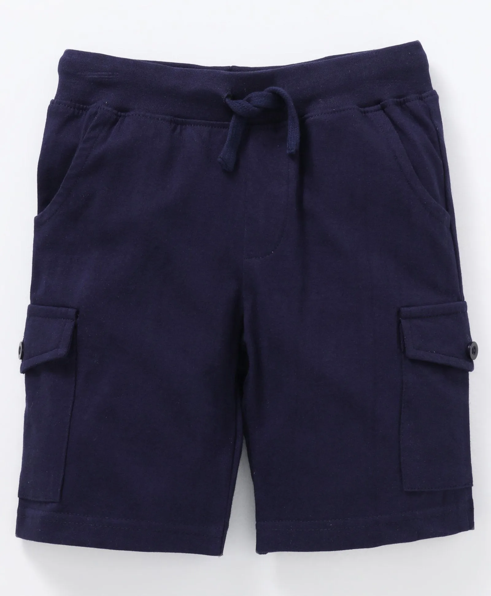 Boys Knee Length Jersey Cargo Shorts