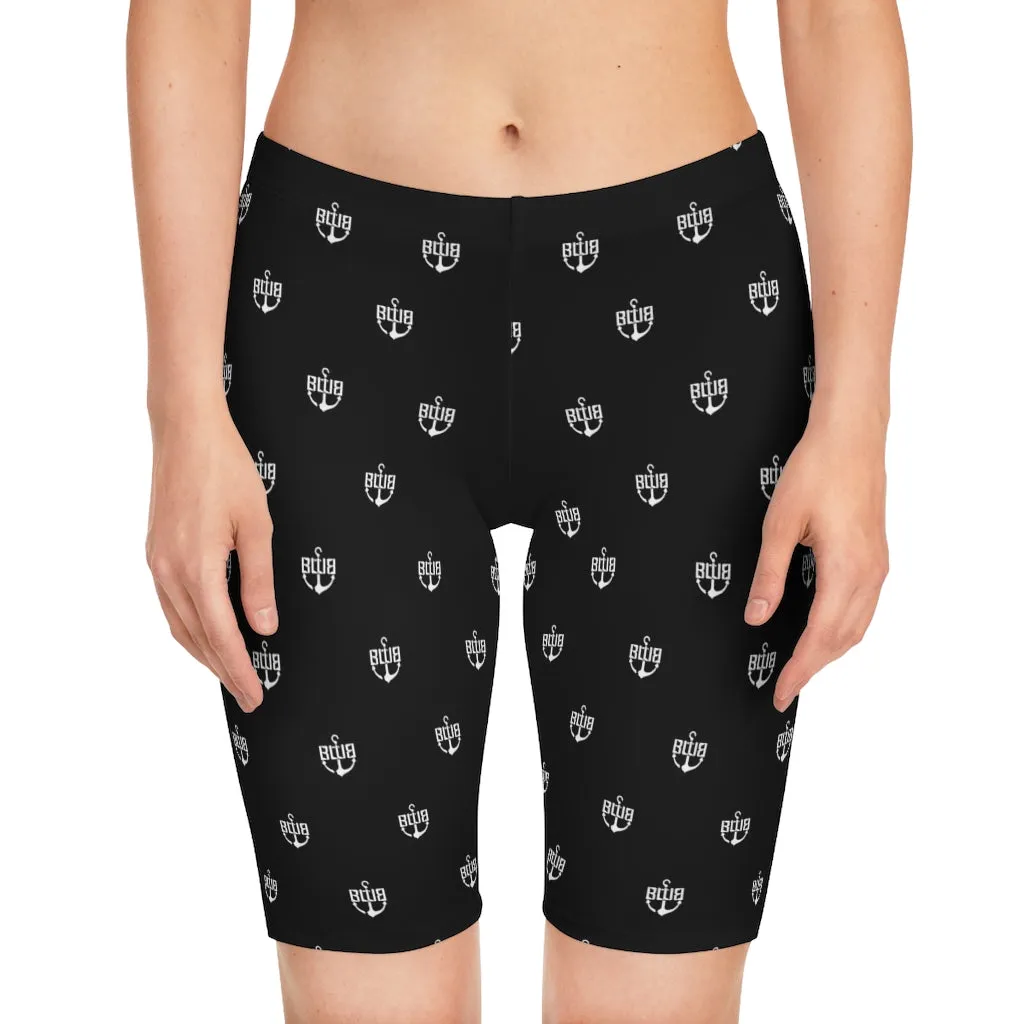 BWB Black and White Women's Bike Shorts