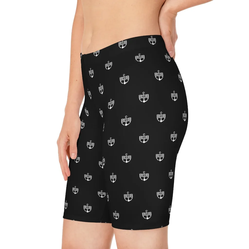 BWB Black and White Women's Bike Shorts