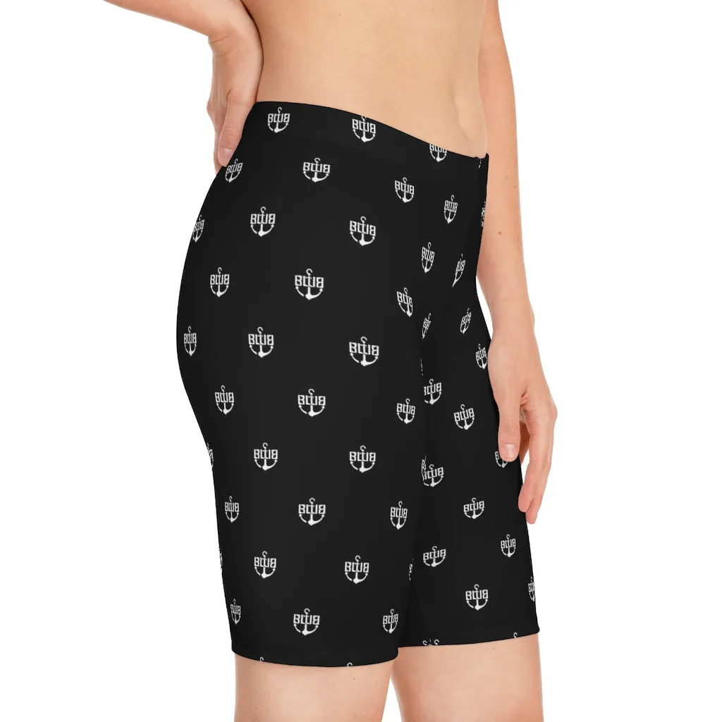 BWB Black and White Women's Bike Shorts