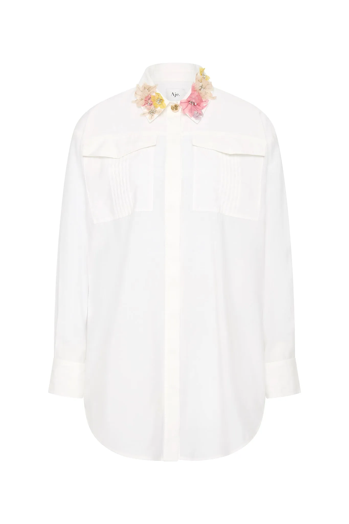 Claudette Flower Shirt