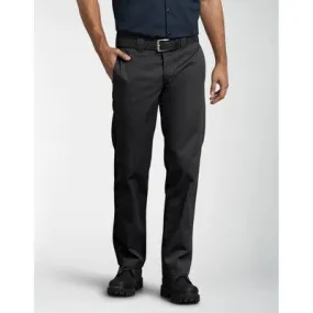 Dickies Men's Slim Fit Straight Leg Work Pants - Black 38x34