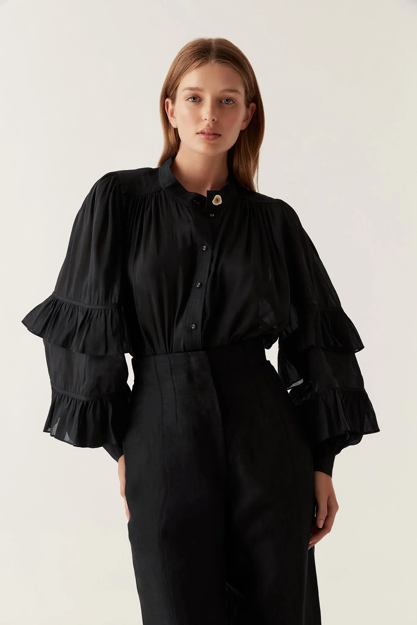 Faith Ruffle Blouse