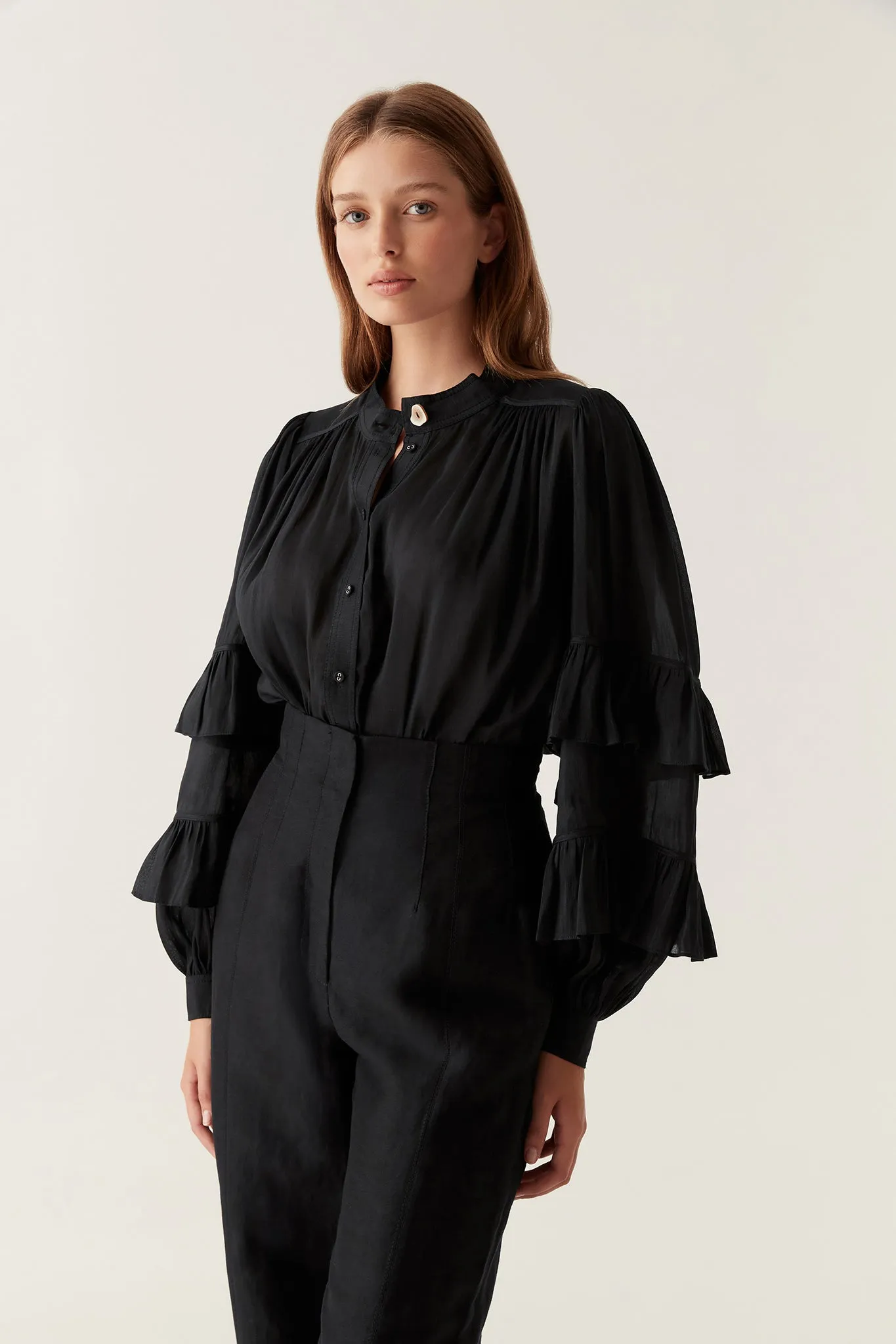 Faith Ruffle Blouse