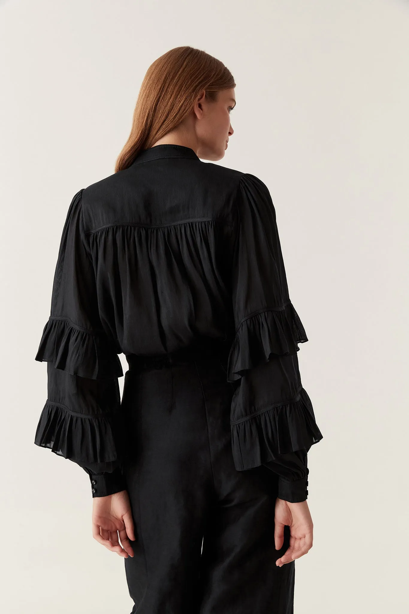 Faith Ruffle Blouse