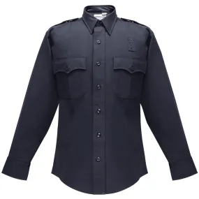 Flying Cross Deluxe Tactical Long Sleeve Shirt w/ Com Ports - LAPD Navy