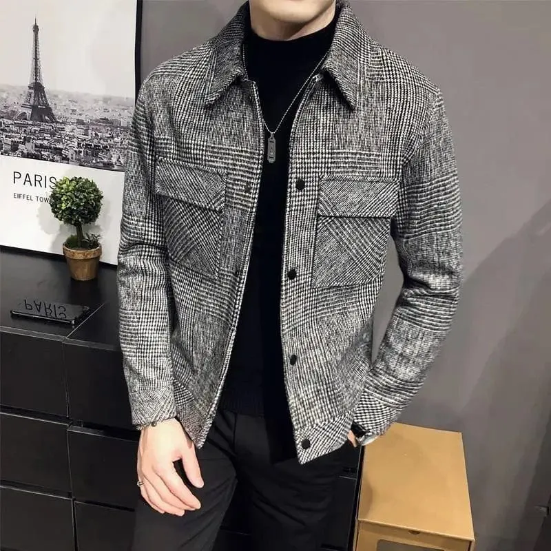 Harajuku Slim Fit Windbreak Loose Casual Plush Button Jacket