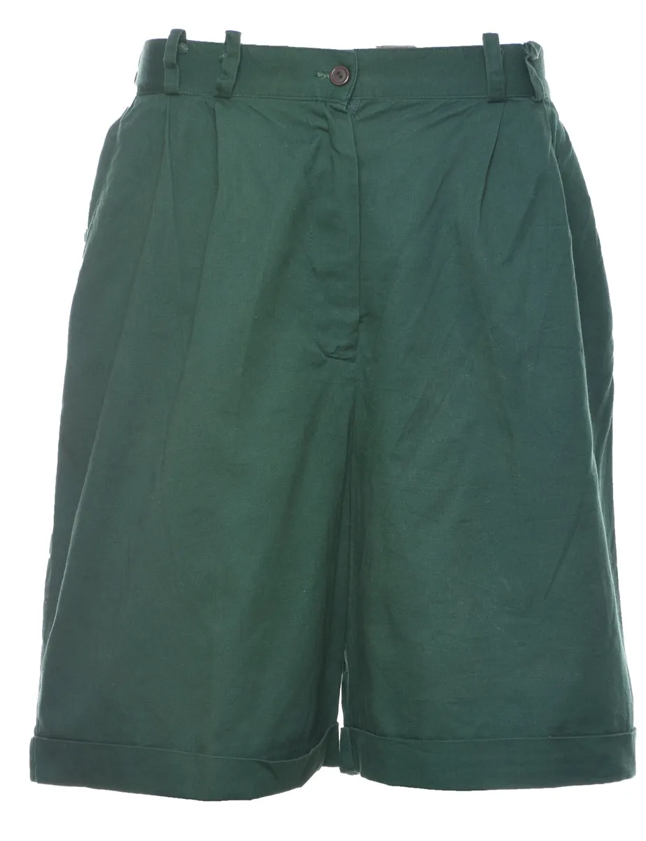 Knee Length Plain Shorts - W28 L8