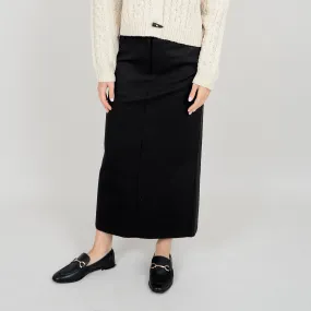 Lowi Long Skirt | Black