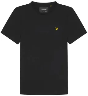 Lyle and Scott Mens Plain T Shirt Jet Black