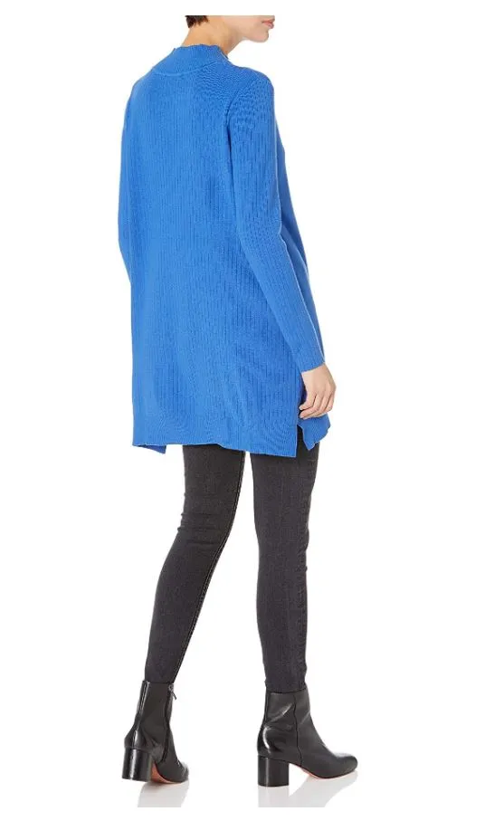 M Made in Italy - Mock-Neck Tunic Sweater