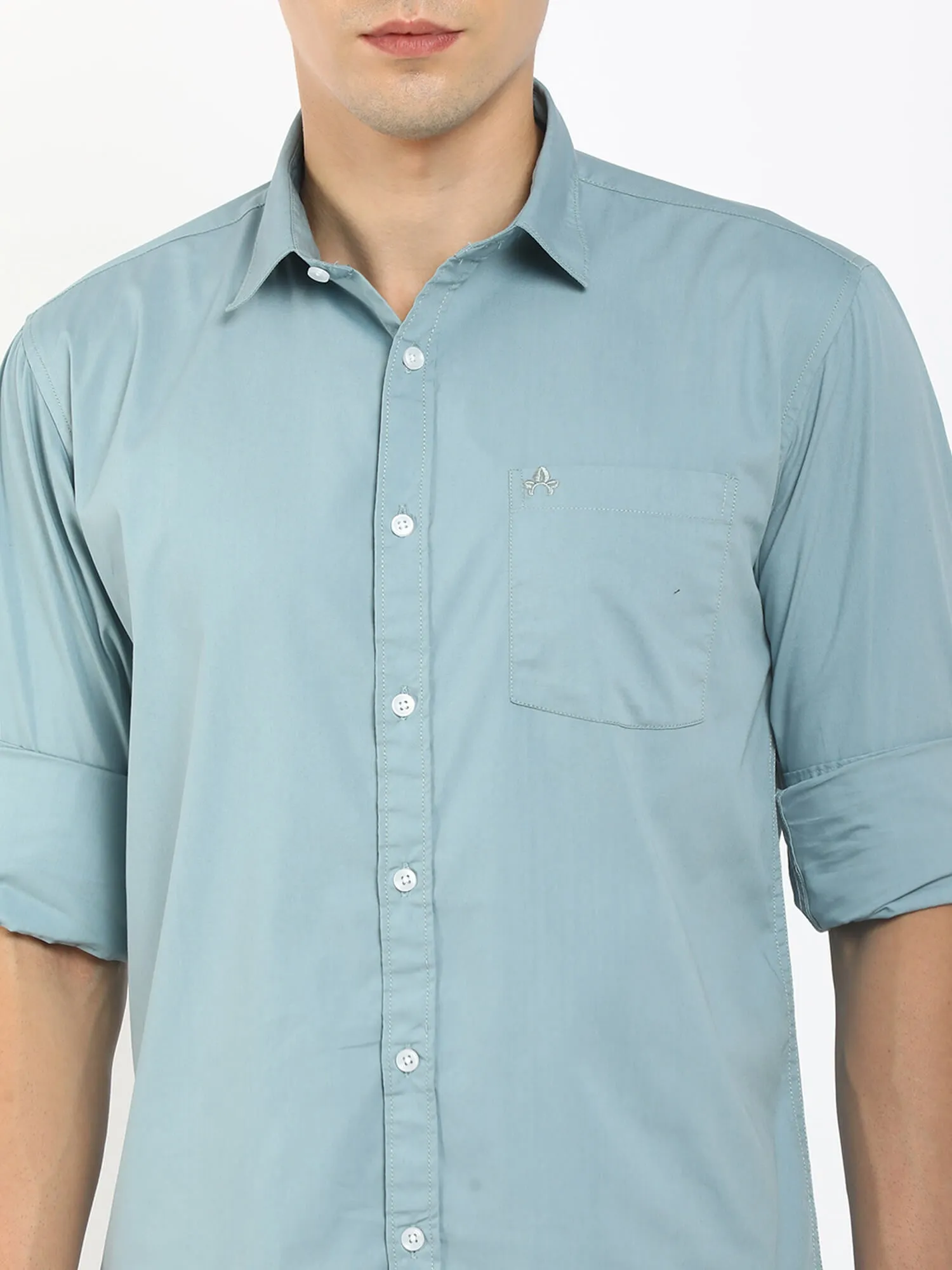 Men Blue Formal Shirt (GBMNR 3007)