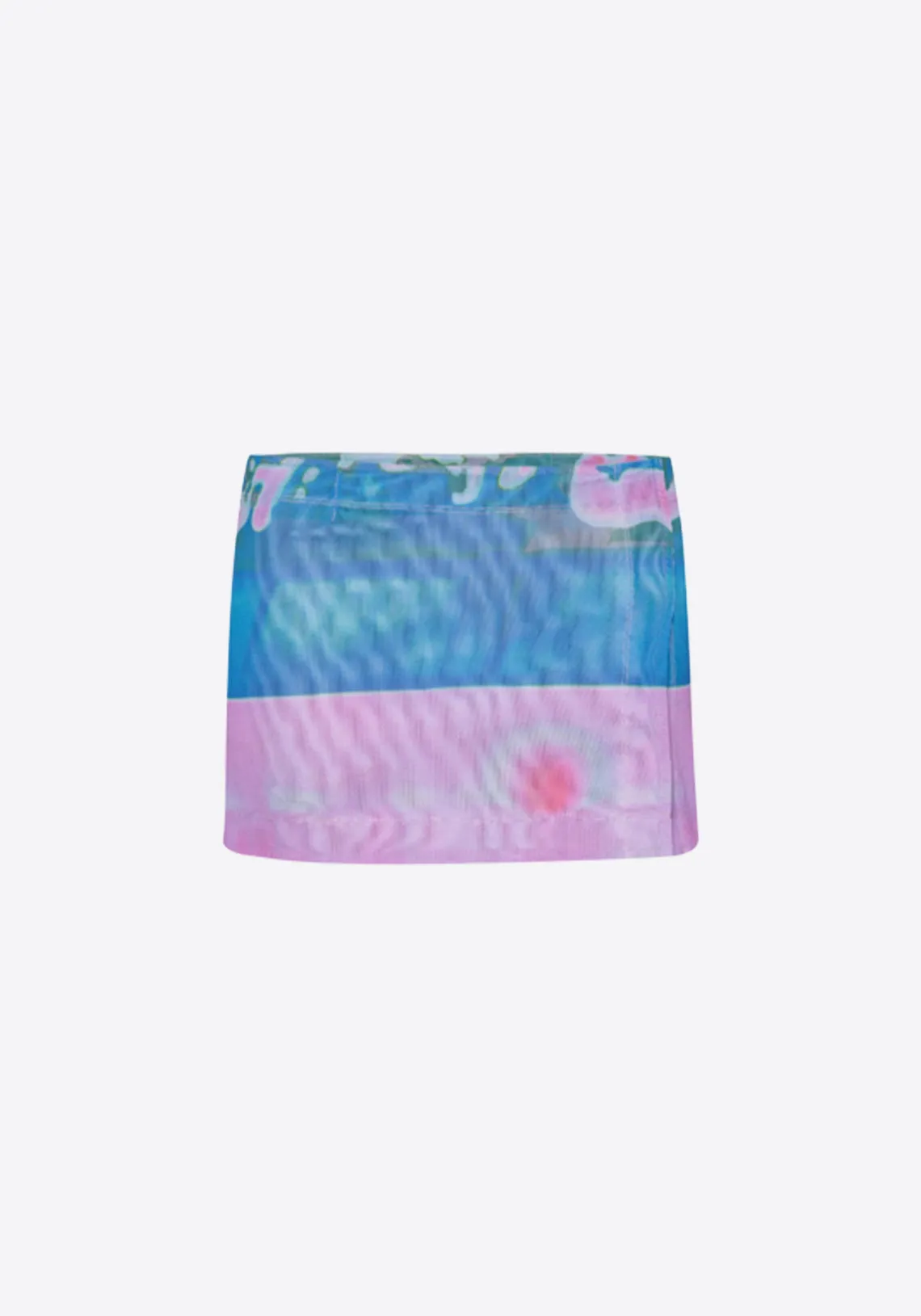 MICRO MINI SKIRT THERMAL PASTEL