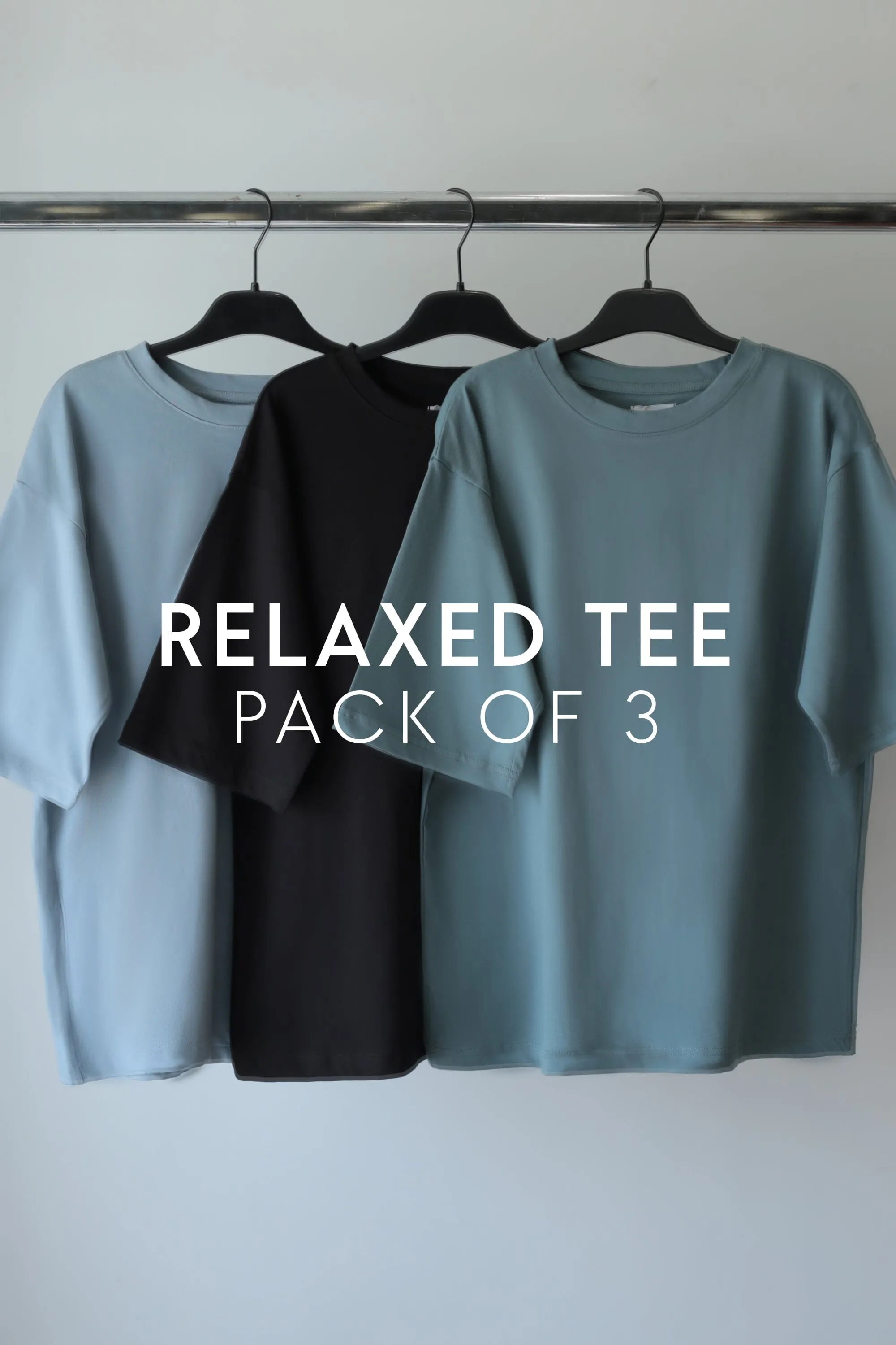 Pack Of 3 Relaxed T-Shirt