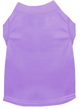 Plain Pet Shirts Lavender 5x