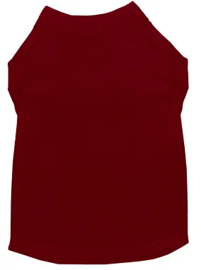 Plain Pet Shirts Maroon Xl