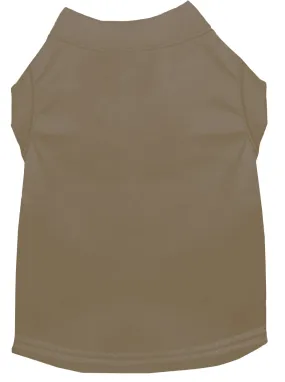 Plain Pet Shirts Tan 6x