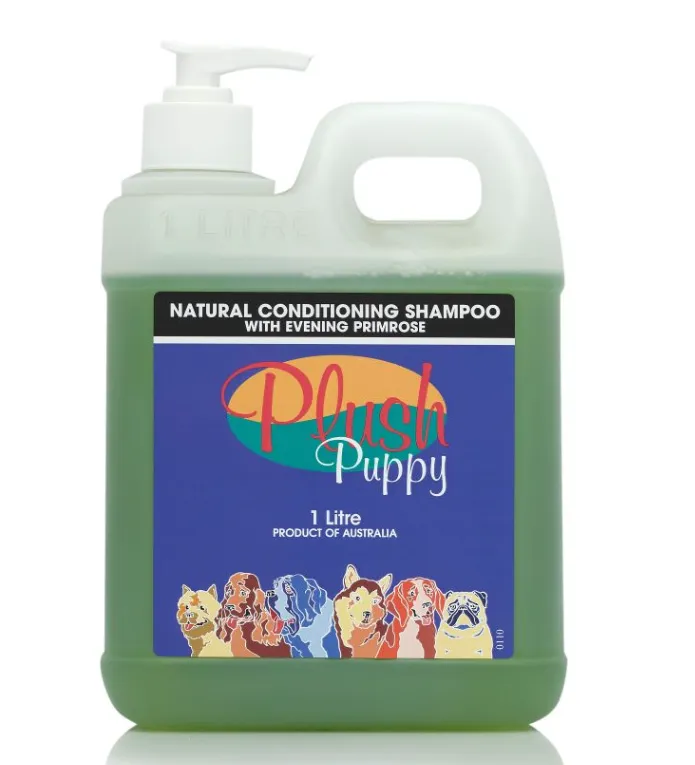 Plush Puppy Natural Conditioning Shampoo with Evening Primrose - Assorted Sizes