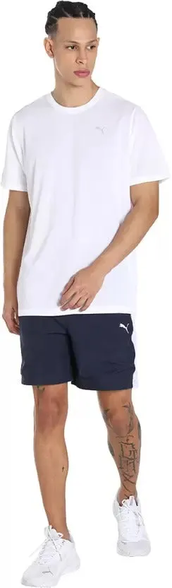 PUMA Men Zippered Woven Casual Shorts