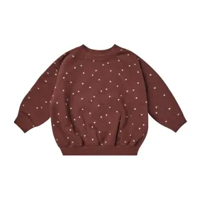 Rylee   Cru Relaxed Sweatshirt - Mahogany Stars