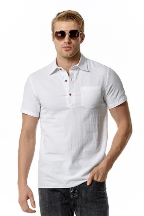 Summer Casual Classic Men's Tops with Short Sleeves