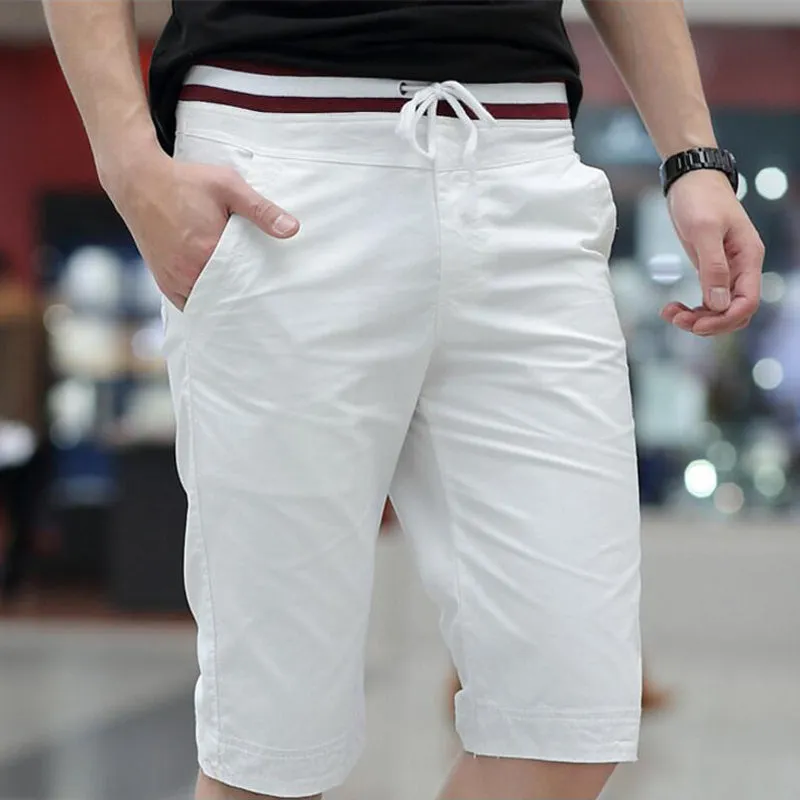 West Louis™ Cotton Knee-length Shorts