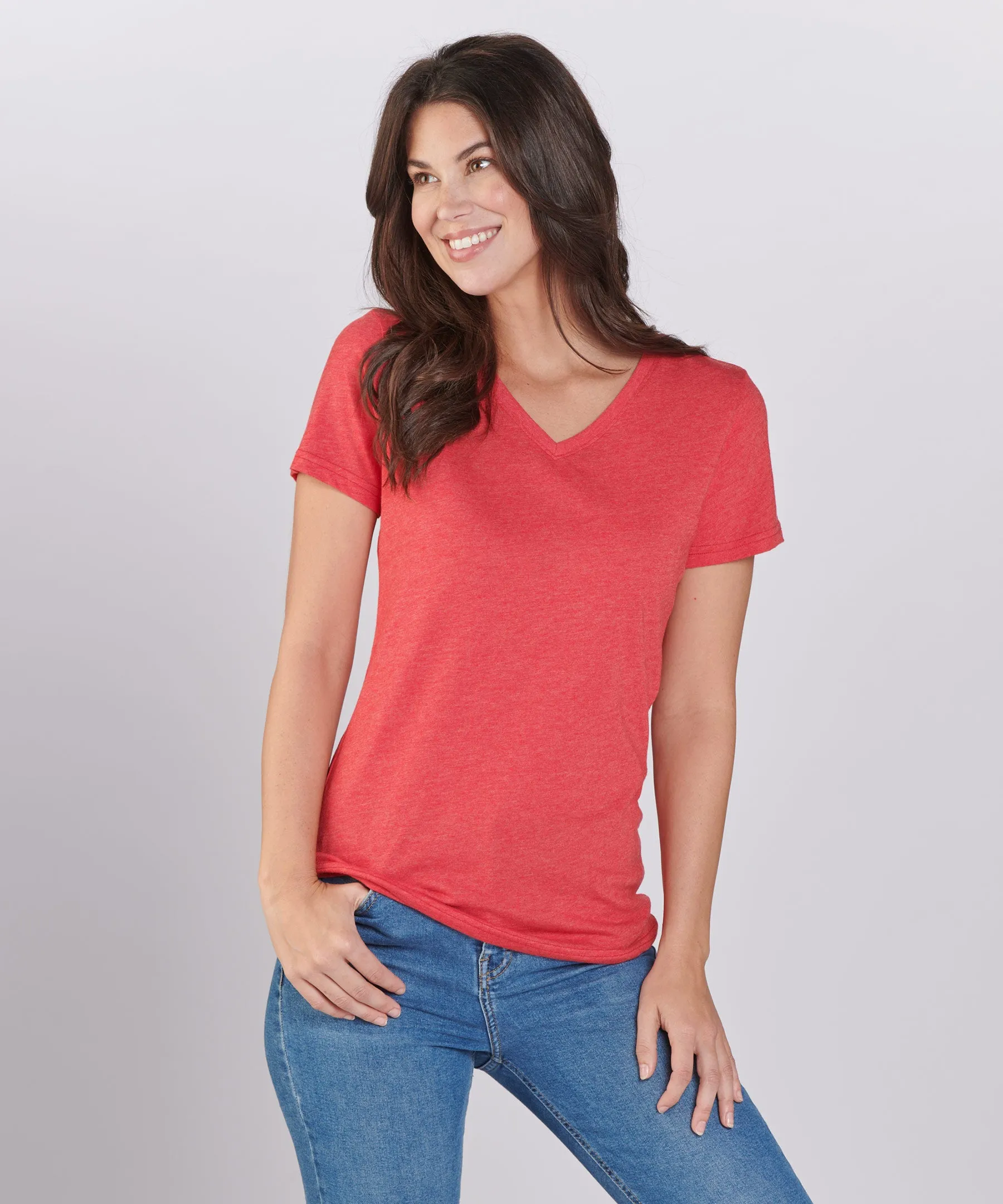 Women's Relaxed V-tee