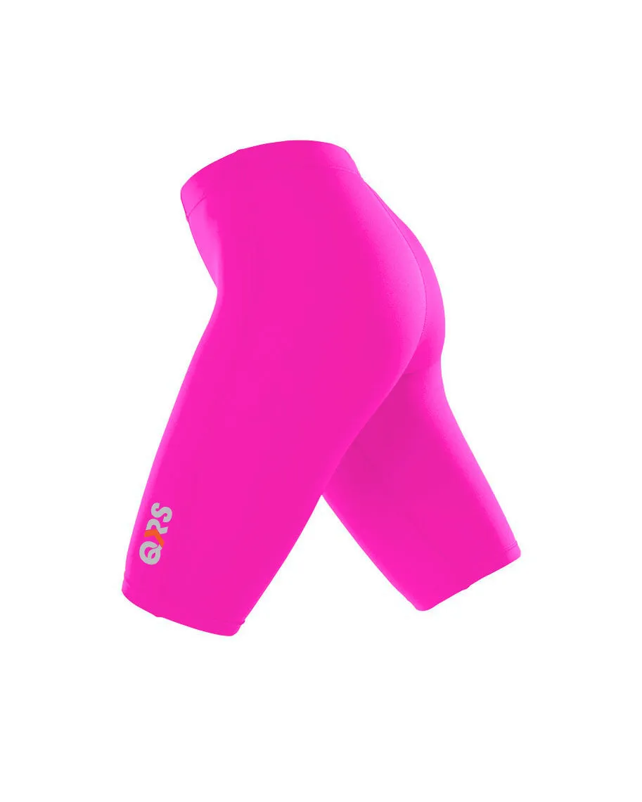 Youth Female Fluro Pink Knee Length Short